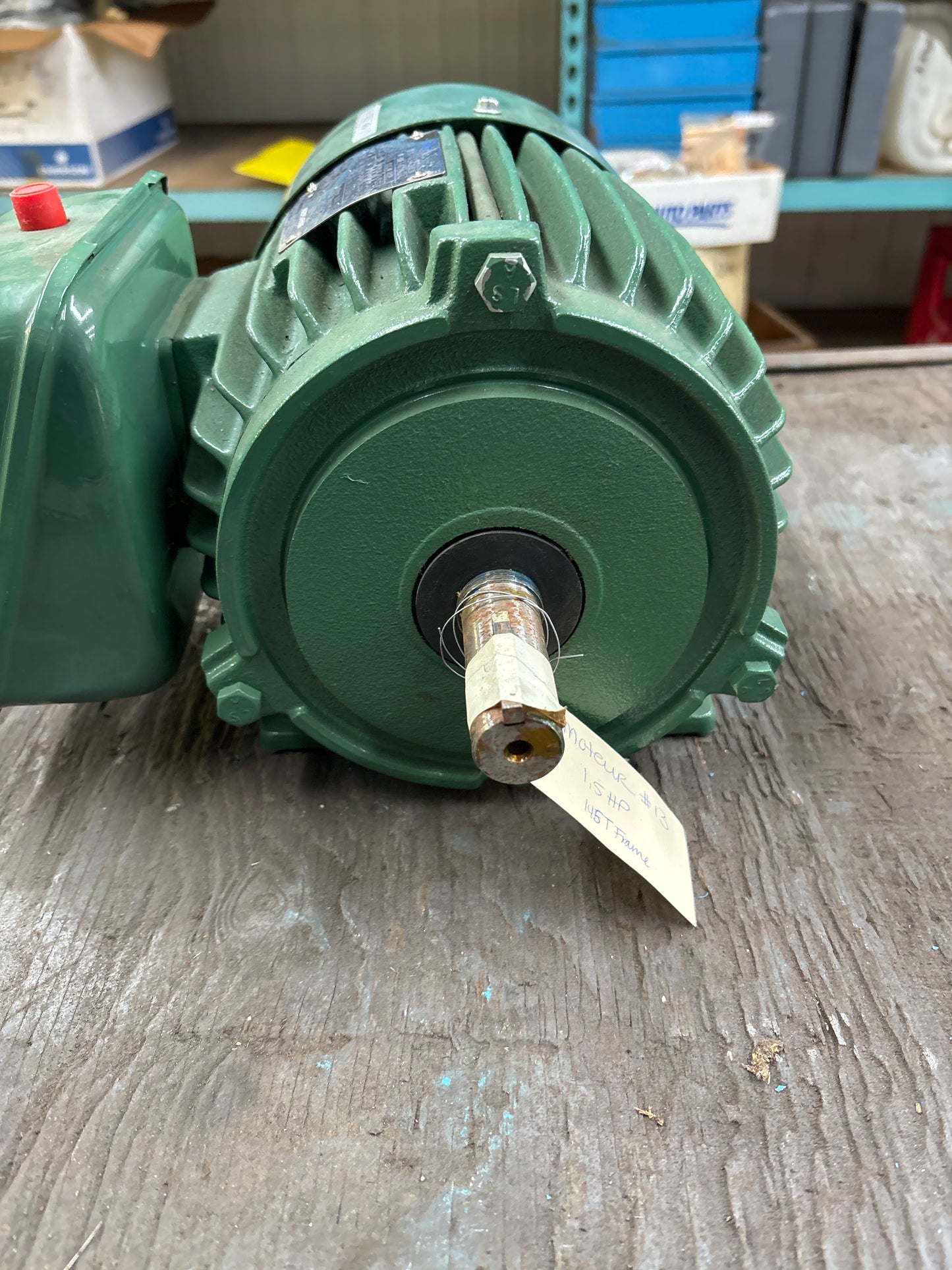 TECO-WESTINGHOUSE 1.5HP 115-230V 1 Phase Motor, 1740 RPM