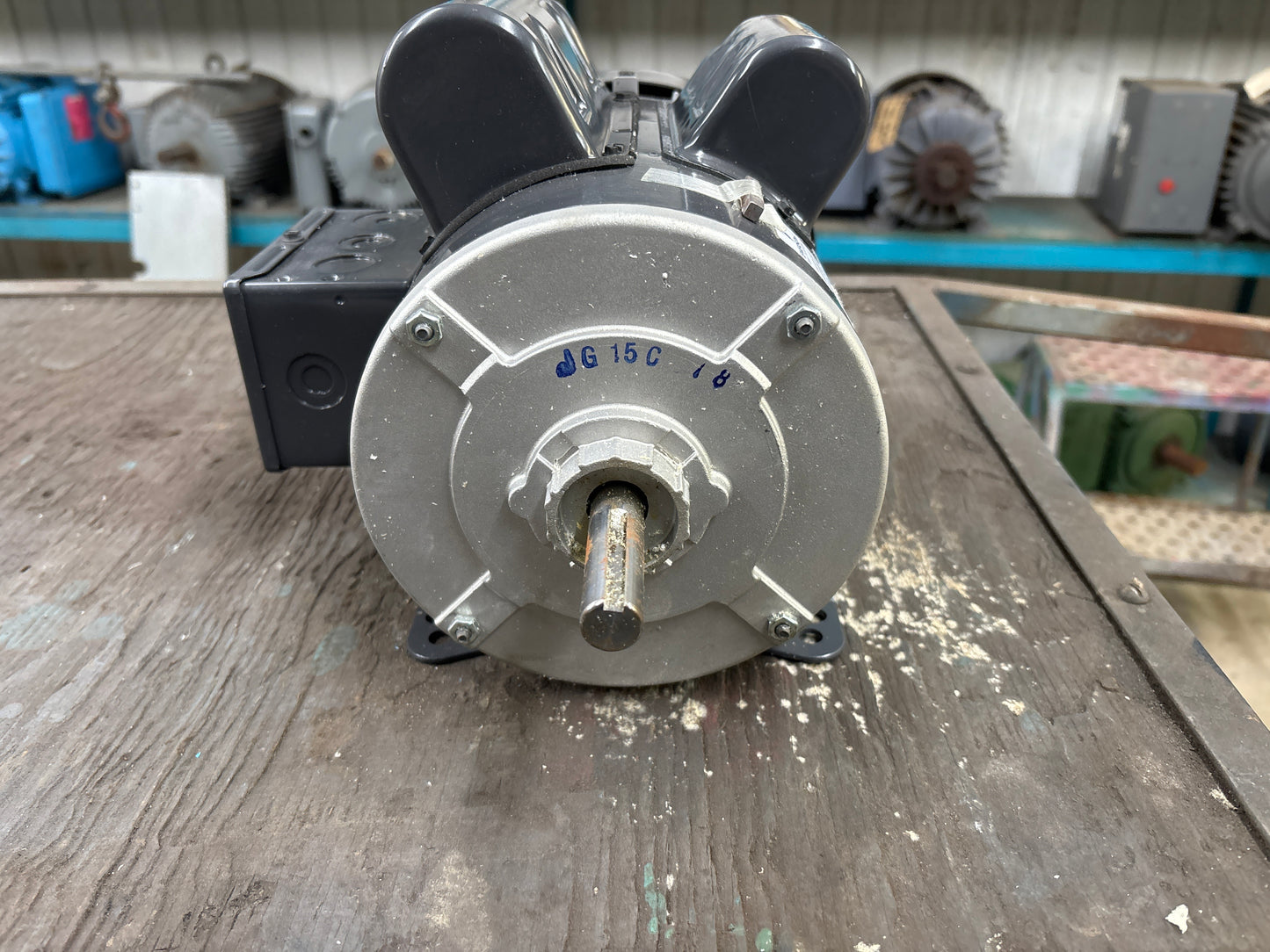 US MOTORS 1.5HP 115-230V 1 Phase, 3450 RPM - Reversible Rotation