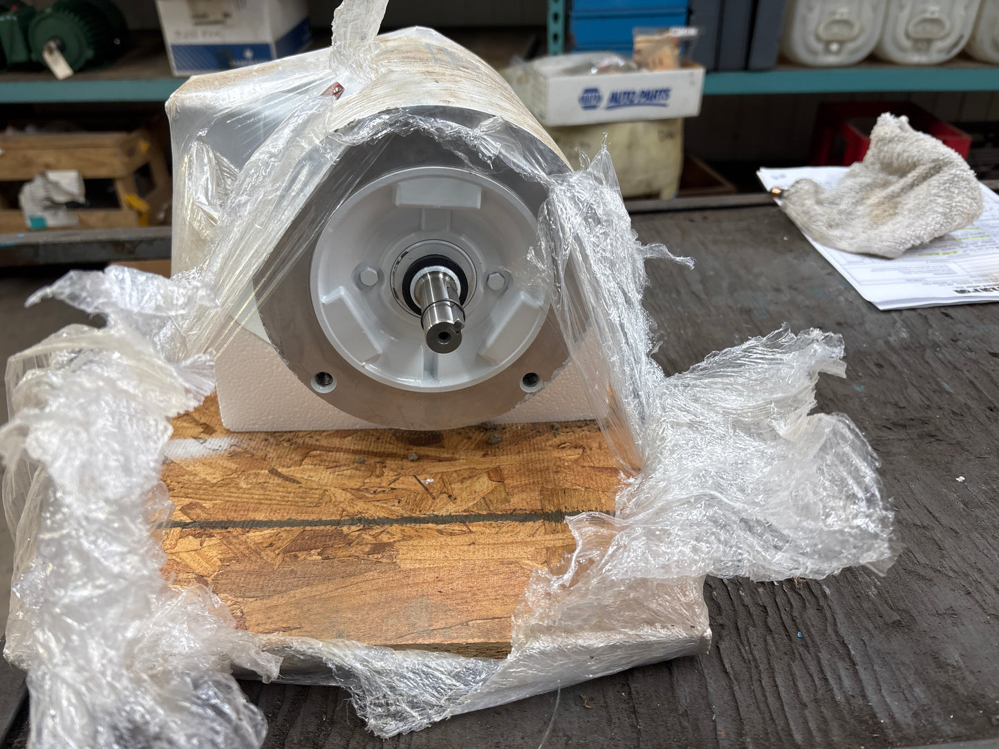 RELIANCE 1HP 575V 3 Phase Motor, 1740 RPM