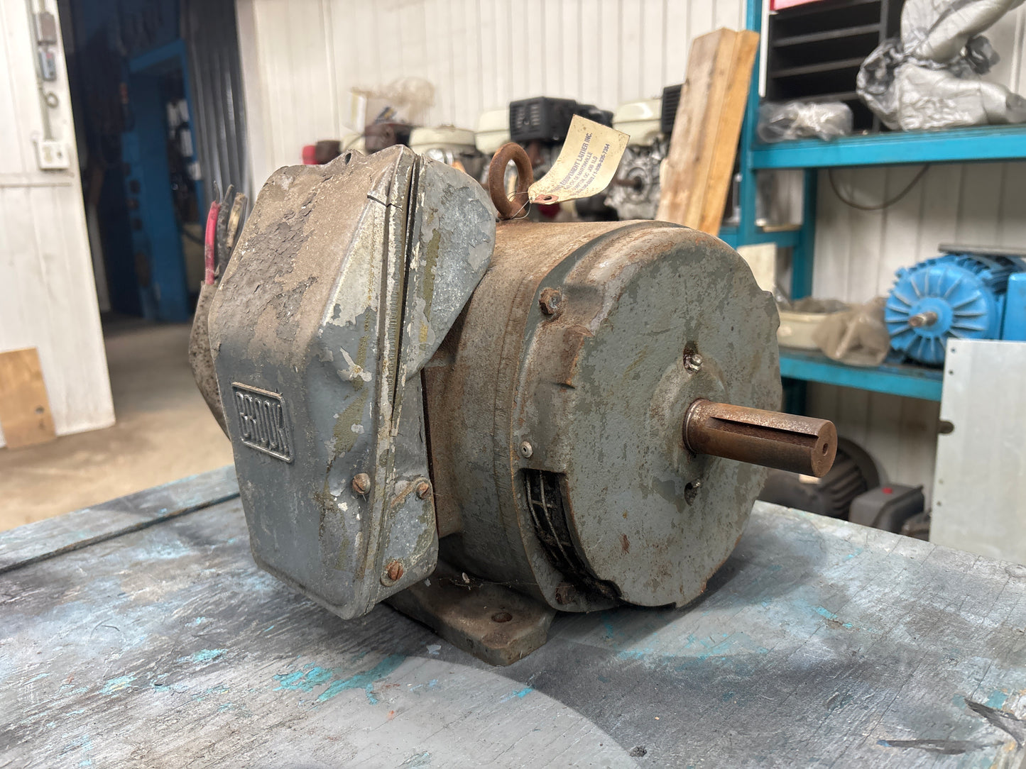 Moteur 3HP 115/230V 1 Phase Frame 184T