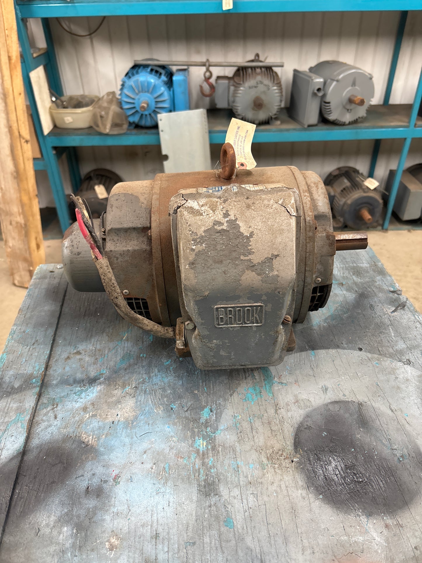 Moteur 3HP 115/230V 1 Phase Frame 184T